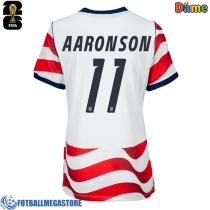 Fotballdrakt Dame Forente stater Brenden Aaronson #11 Hjemmedrakt VM 2026 Kortermet
